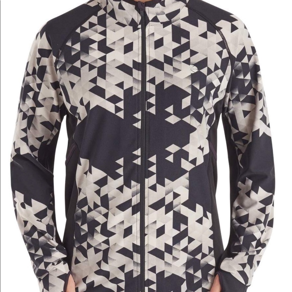 Pure Lime Litho Jacket Black/Grey